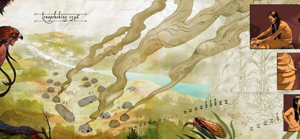 “Desolation" by Tammy Botkin, Nonie Cruzado, Cleng Sumagaysay, 8ftx24ft